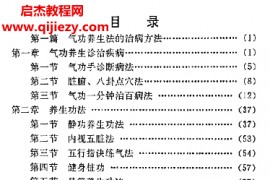 李囿甫著中国名家气功养生术电子书pdf百度网盘下载学习