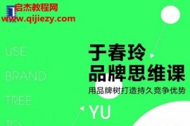 于春玲品牌思维课电子书pdfmobiepub格式百度网盘下载学习
