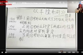 2023年宿素一针绣美雕驻容术面雕4天视频直播课程百度网盘下载学习