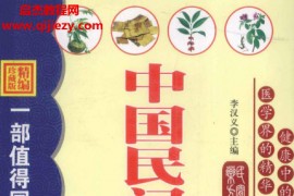 李汉义主编中国民间偏方大全精编珍藏版电子书pdf百度网盘下载学习