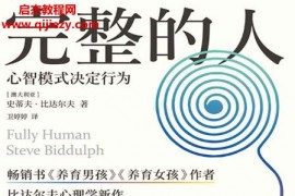 (澳)史蒂夫比达尔夫著完整的人电子书pdfmobiepub格式百度网盘下载学习