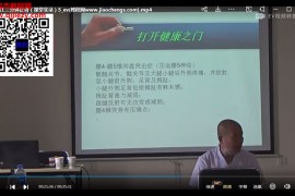 张荣江三分钟正骨视频课程22集正骨教程百度网盘下载学习