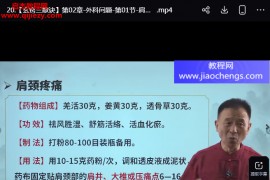 王合民玄窍三散诀视频课程22集百度网盘下载学习