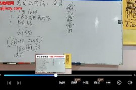 民间龙虎法段至灵会真老师讲解视频一集百度网盘下载学习