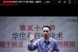 李修安华佗寻痧按跷术线上课60集视频课程百度网盘下载学习