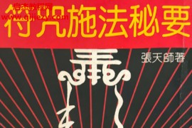 张天师著符咒施法秘要电子书pdf百度网盘下载学习