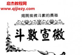王栽珊著斗数宣微电子书pdf百度网盘下载学习