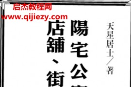 天星居士著阳宅公寓店铺街路图实际断法电子书pdf百度网盘下载学习
