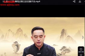 徐好清穴位埋线网课视频课程17集百度网盘下载学习