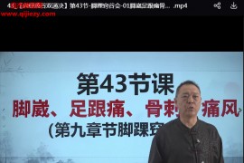 郑宏光内经溪谷双通诀线上视频课程46集百度网盘下载学习