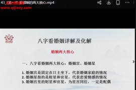 辰南精批婚姻视频课程43集百度网盘下载学习