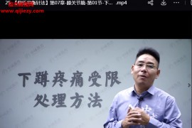 柴振波柴氏平衡针法线上课无水印高清视频课程31集百度网盘下载学习