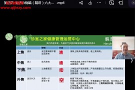 韩志强课程3套合集韩志强观舌精讲观舌治病最新视频课程百度网盘下载学习