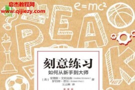 (美)安德斯艾利克森著刻意练习电子书pdfmobiepub格式百度网盘下载学习