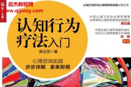 郭召良著认知行为疗法入门电子书pdf百度网盘下载学习