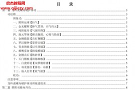 楚明峰龙吟虎啸与阴阳双修电子书pdf百度网盘下载学习