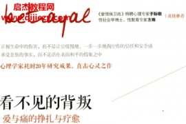 詹妮弗弗尔德著看不见的背叛爱与痛的挣扎与疗愈电子书pdf百度网盘下载学习