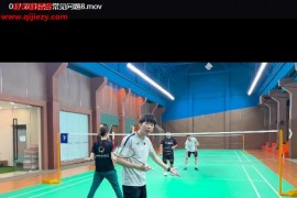 抖音同款星希望彭帅系统学习羽毛球基本功双打视频课程合集百度网盘下载学习