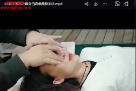 宋广岐宋氏正骨高级手法视频课程17集百度网盘下载学习