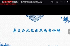 丛丽儿科鼻炎经方网络带教班视频课程6集百度网盘下载学习