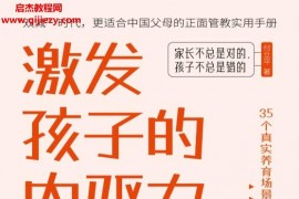付立平著激发孩子的内驱力电子书pdfmobiepub格式百度网盘下载学习