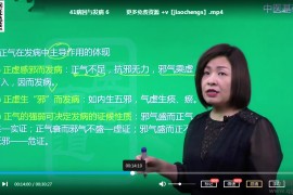 徐雅零起点中医训练营视频课程54集中医基础理论课程百度云网盘下载学习