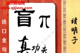 靖明子著盲派真功夫铁口金句铁口秘中秘电子书pdf百度网盘下载学习