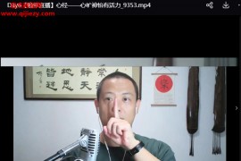 唐一杰十二经络视频课程40集唐一杰十二经络养生实修深度班百度网盘下载学习