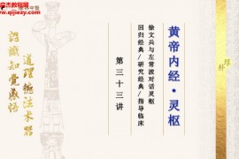 左常波徐文兵灵枢经学习班音频版全50讲录音课程配套文资料百度网盘下载学习