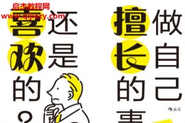 (奥)阿尔约沙诺伊鲍尔著做自己擅长的事还是喜欢的？电子书pdfmobiepub格式百度网盘下载学习