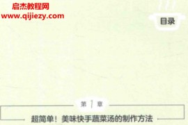 (日)前田浩古泽靖子著惊人的蔬菜汤电子书pdf百度网盘下载学习