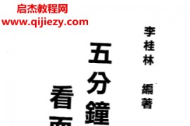 李桂林著五分钟看面相与痣电子书pdf百度网盘下载学习