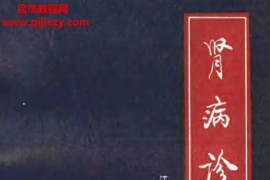 江德乐著肾病诊疗电子书pdf百度网盘下载学习