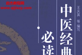 王庆其编著中医经典必读释义电子书pdf百度网盘下载学习