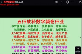 韦杰耀八字命理基础入门视频课程7集百度网盘下载学习