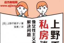 (日)上野千鹤子的私房谈话像女性主义者那样解决问题电子书pdf百度网盘下载学习