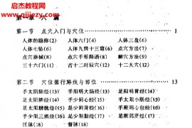 余成章著武打点穴与解穴电子书pdf百度网盘下载学习