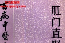 百病中医自我疗养丛书李国栋胡伯虎史兆岐著肛门直肠病电子书pdf百度网盘下载学习