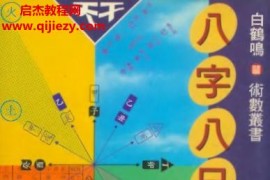 白鹤鸣八字八日通电子书pdf百度网盘下载学习