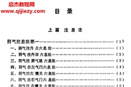 范克平著地煞小周天电子书pdf百度网盘下载学习