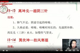 易缘脐针线上弟子班5天视频课程百度网盘下载学习