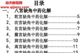 阳宅八宫化解大全电子书pdf百度网盘下载学习