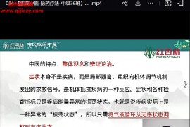 李末儿振荡中医脉药疗法中级36班视频课程16集百度网盘下载学习