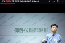 龙泉康美线上课视频课程31集百度网盘下载学习