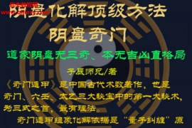 子辰师兄道家阴盘奇门电子书八本合集pdf百度网盘下载学习
