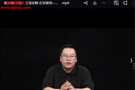 王玺右军铸我——王羲之行书的习得、训练、运用视频课程20集百度网盘下载学习