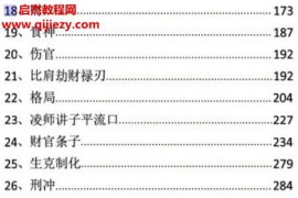 2020年凌雪衣南传子平盲派八字凌雪衣网络班课程文字资料百度网盘下载学习
