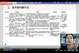颜健伟医生金手指私密内雕技术视频课程百度网盘下载学习