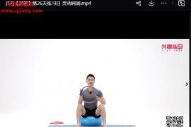 兴趣岛巍巍瑜伽课程合集巍巍瑜伽普拉提减脂训练营瘦身骨态塑形营百度网盘下载学习