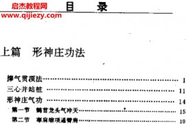 庞明著形神庄气功功法与功理(增订版)电子书pdf百度网盘下载学习